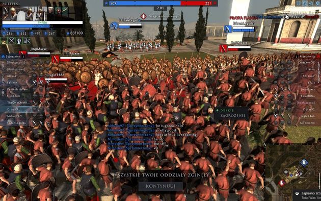 Total War: Arena - wszystkie twoje oddziały zginęły