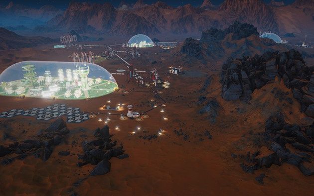 Surviving Mars miasto