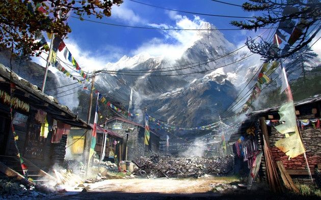 Far Cry 4 gra mapa