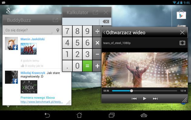 Asus Fonepad Floating App
