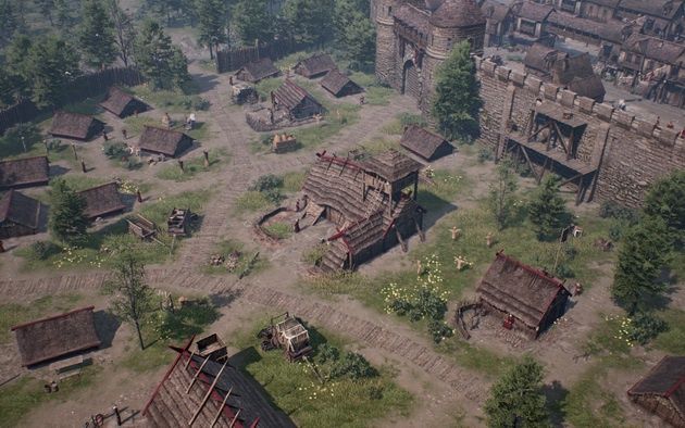 Ancestors Legacy - ładnie prezentujące się budynki