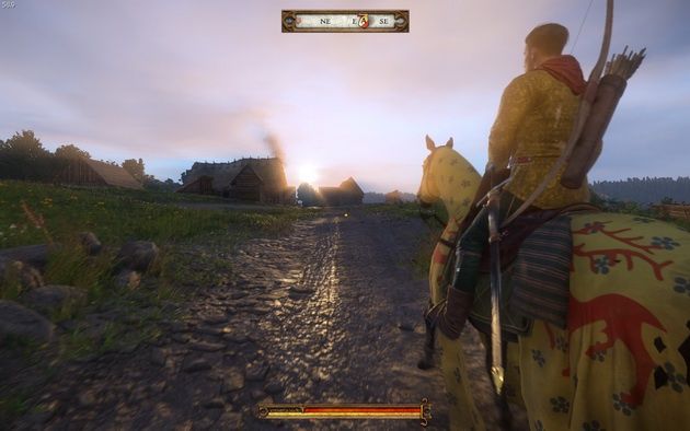 Kingdom Come: Deliverance - dojeżdżając do wioski