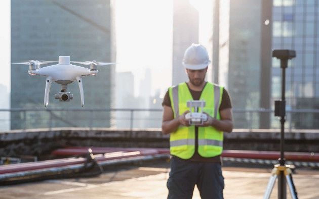 DJI Phantom 4 RTK akcja
