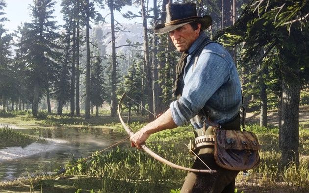 Red Dead Redemption 2 screen łuk