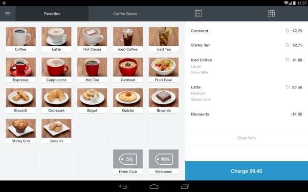 Square Register Android