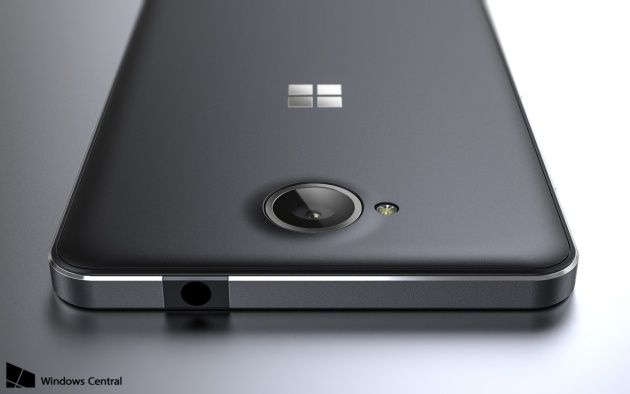 Lumia 650 render kamera