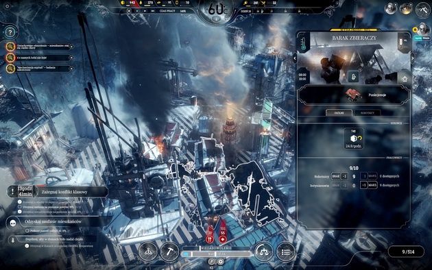 Frostpunk - barak zbieraczy