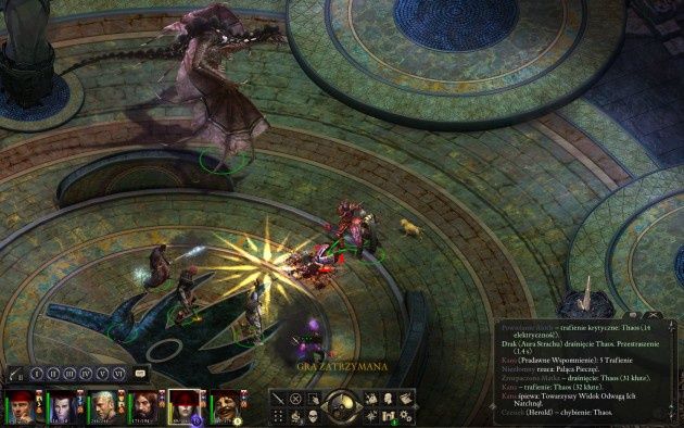 Pillars of Eternity - walka