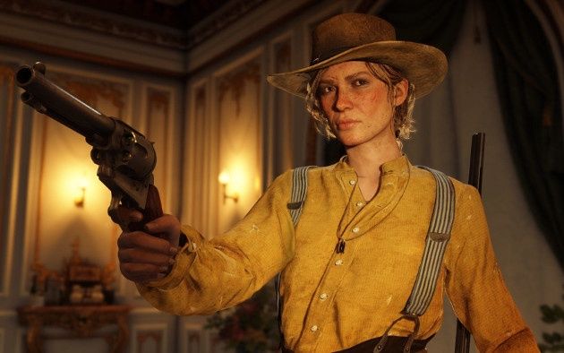 Red Dead Redemption 2 screen Sadie