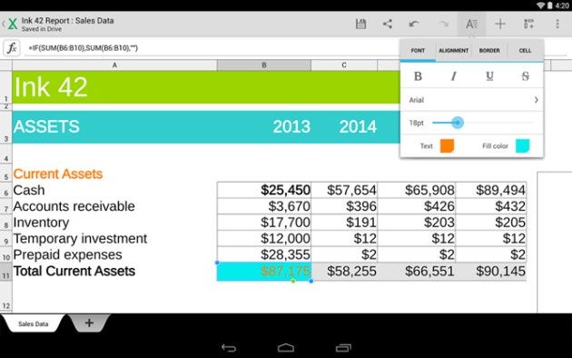 QuickOffice aplikacja