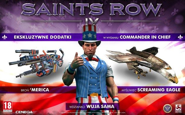 Saints Row IV szczegóły dotyczące polskiej premiery gry