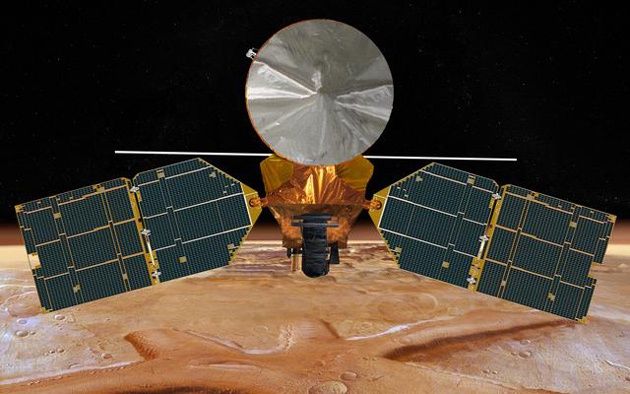 Mars Recoinassance Orbiter wizja artysty