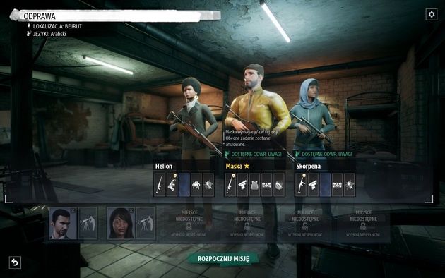 Phantom Doctrine - zarządzanie drużyną agentów