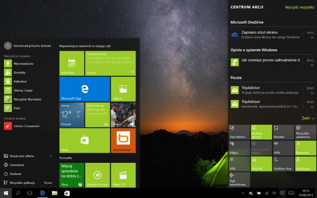 Windows 10 Menu Start
