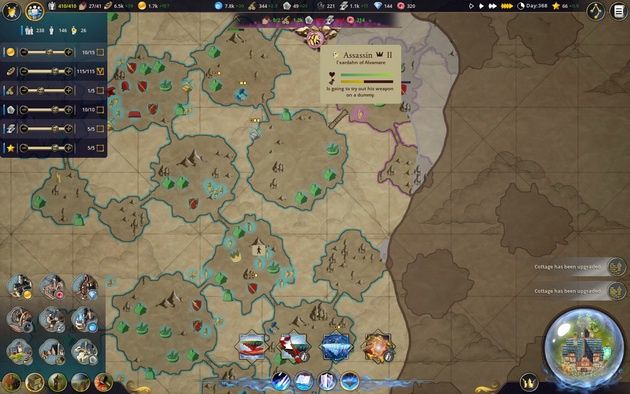 Driftland: The Magic Revival - mapa wysp