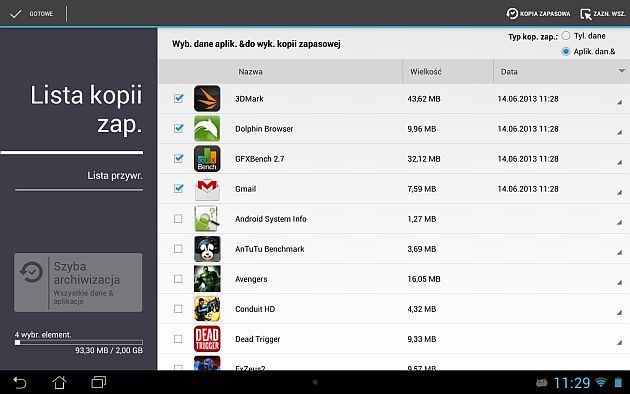 Program AppBackup