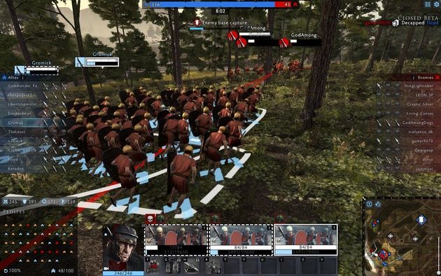 Total War: Arena - ograniczone pole widzenia
