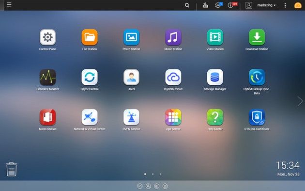 QNAP TVS-882ST2 app