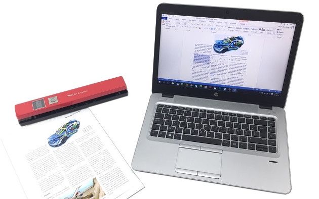 IRIScan Anywhere 5 laptop