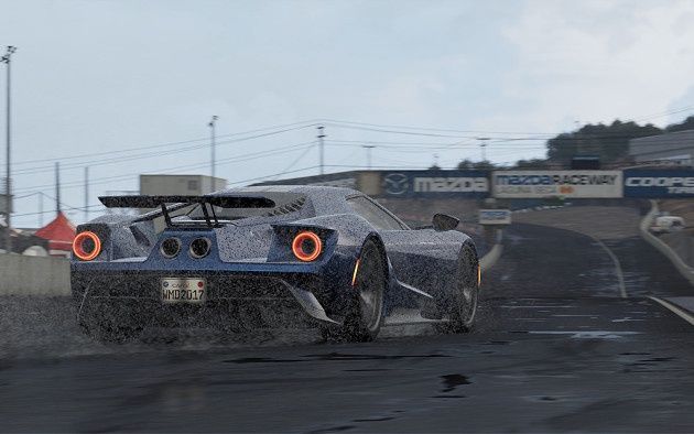 Project CARS 2 gra screen deszcz
