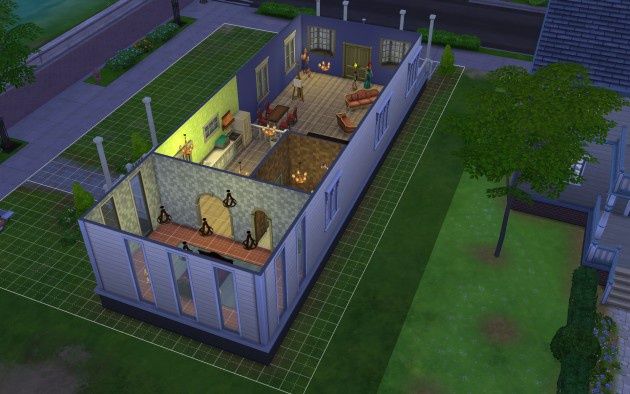 The Sims 4 układ domu