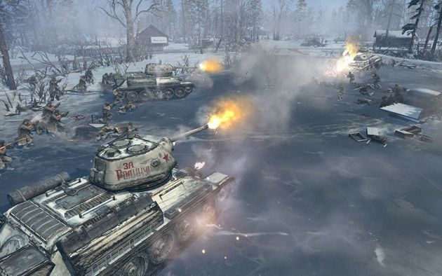 Company of Heroes 2 - zima
