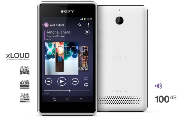 Sony Xperia E1 smartfon specyfikacja