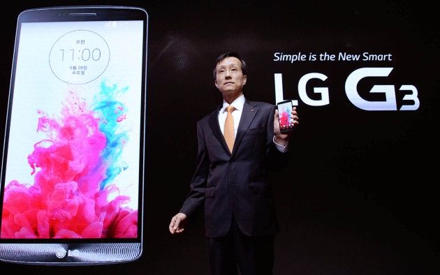 LG G3 smartfon konferencja