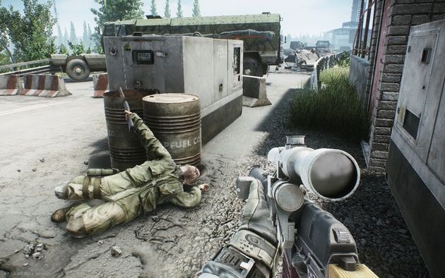 Escape from Tarkov - zabity przeciwnik