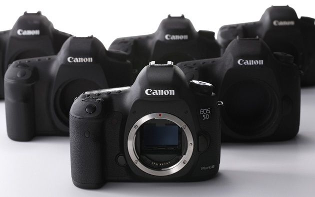 Canon EOS 5D Mark III sylwetka