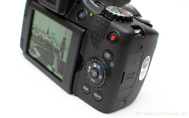Canon Powershot SX50 HS kółko nastaw