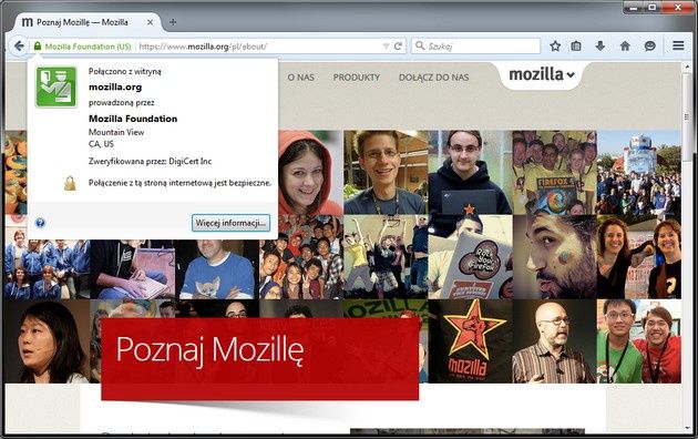 Mozilla HTTPS