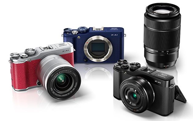 Fujifilm X-A1 kolory rodzina produktów