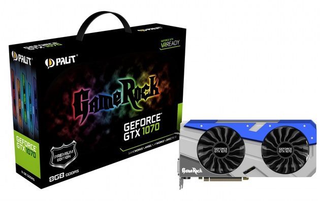 Palit GeForce GTX 1070 GameRock Premium karta graficzna