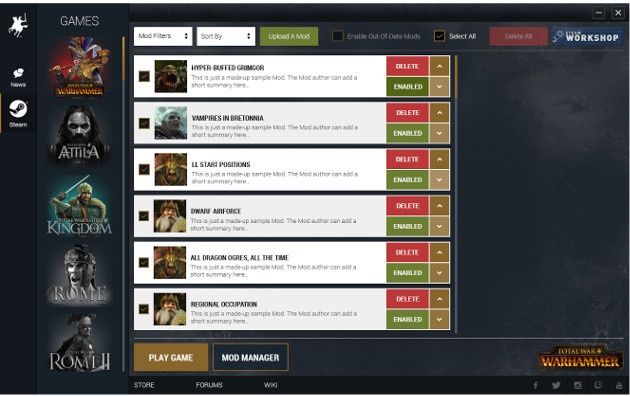 Total War: Warhammer mody