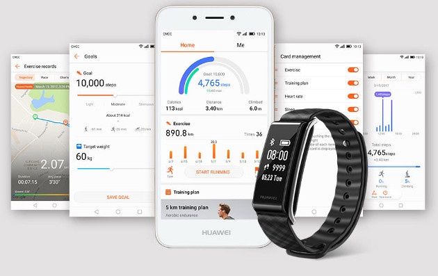 Huawei Band A2 apps