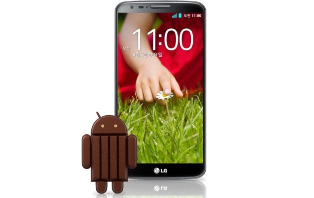 LG G2 smartfon Android 4.4 KitKat