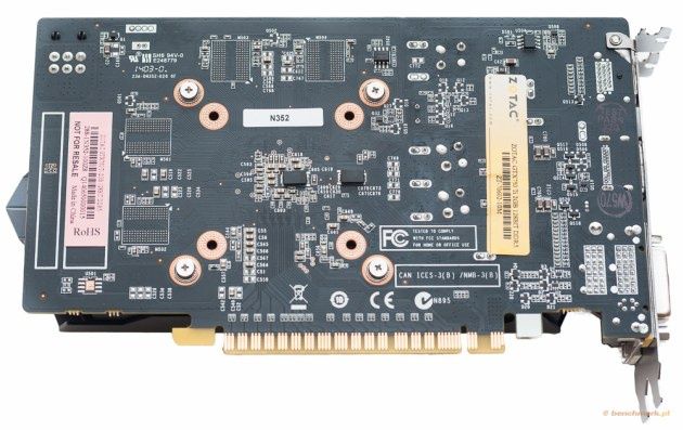Zotac GeForce GTX 750 Ti OC laminat