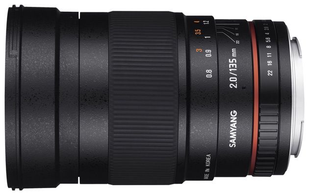 Samyang 135 mm f/2 ED UMC wersja foto