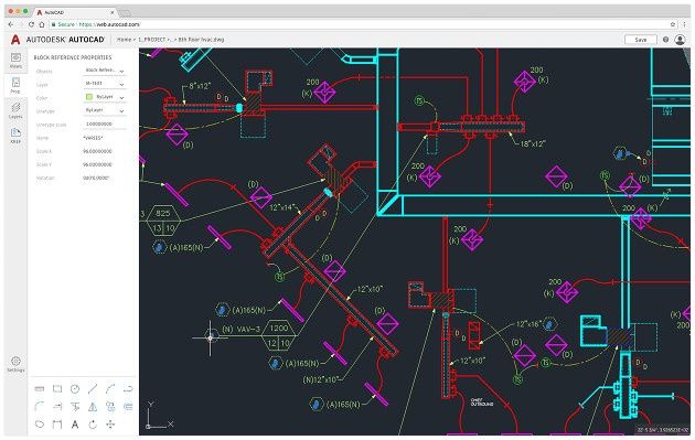 AutoCAD 2019 web
