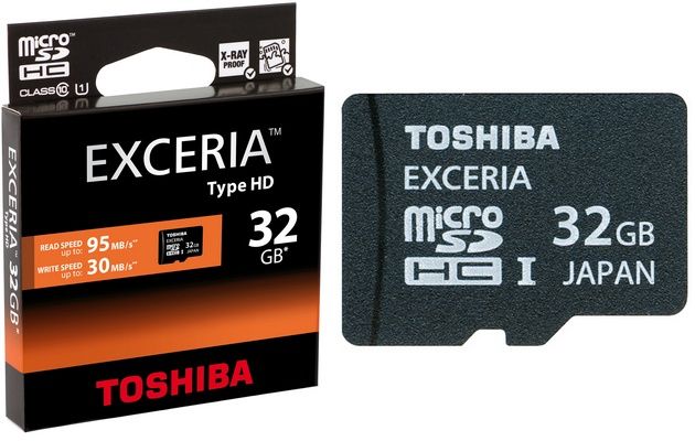 Toshiba Exceria HD karta SDHC