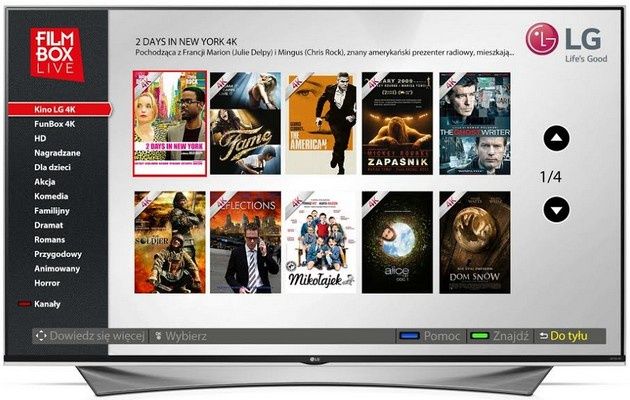 Kino LG 4K TV