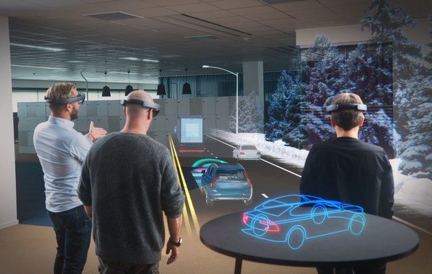 Volvo HoloLens funkcje