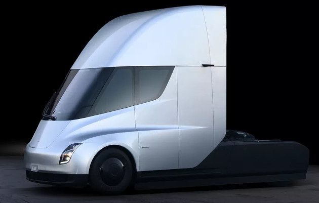 Tesla Semi przód