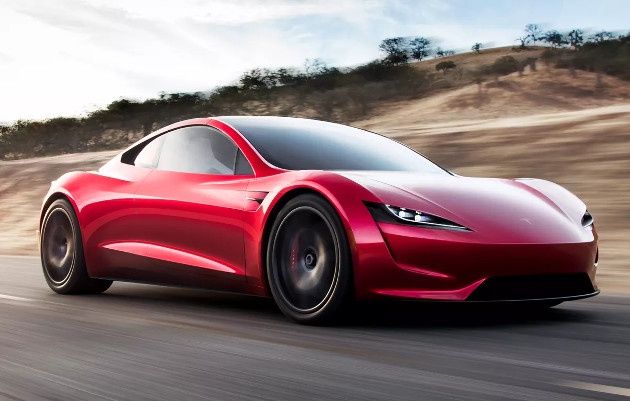 Tesla Roadster 2 przód