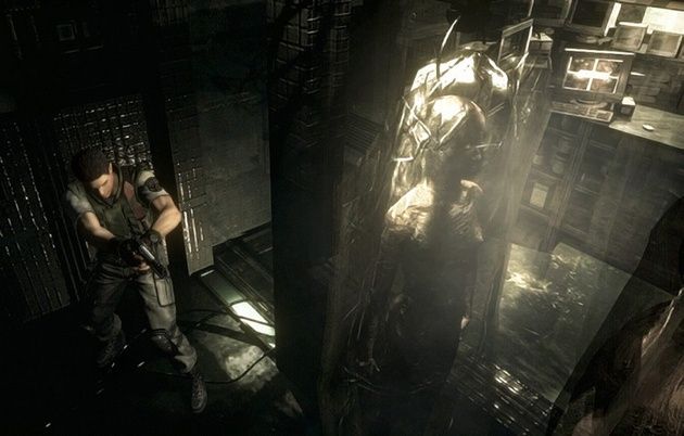 Resident Evil Remaster HD screen