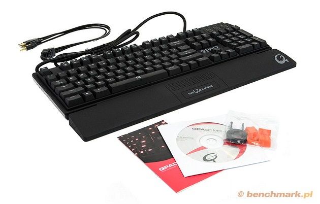 Klawiatura QPAD MK-85 - zawartość opakowania