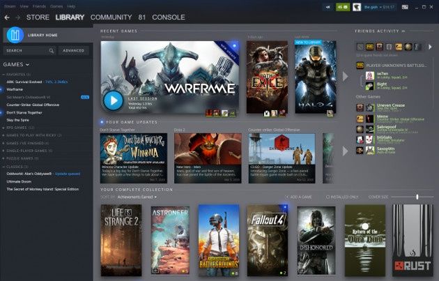 Steam nowy wygląd