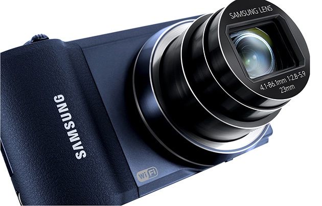 Samsung WB850F widok obiektyw