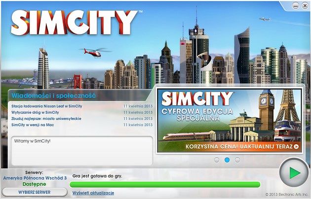 SimCity (2013) - okładka gry